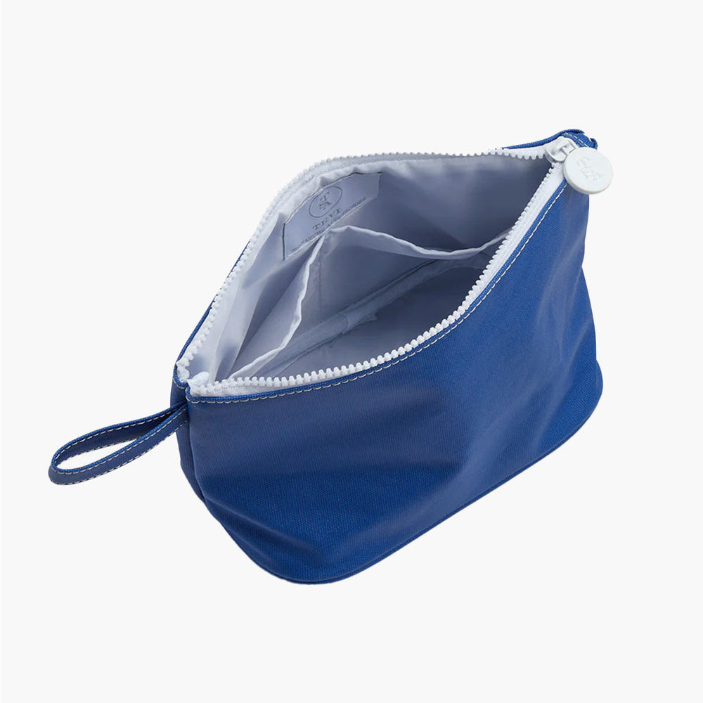 Skipper Coated Canvas Cosmetic Bag - Kelly Green