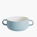 Ceramic Soup Crock - Pale Blue