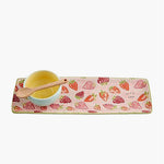 Strawberry Tray and Dip Set