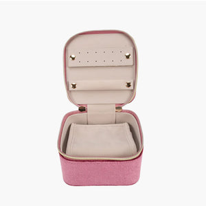 Cube Jewelry Holder - Velvet Berry