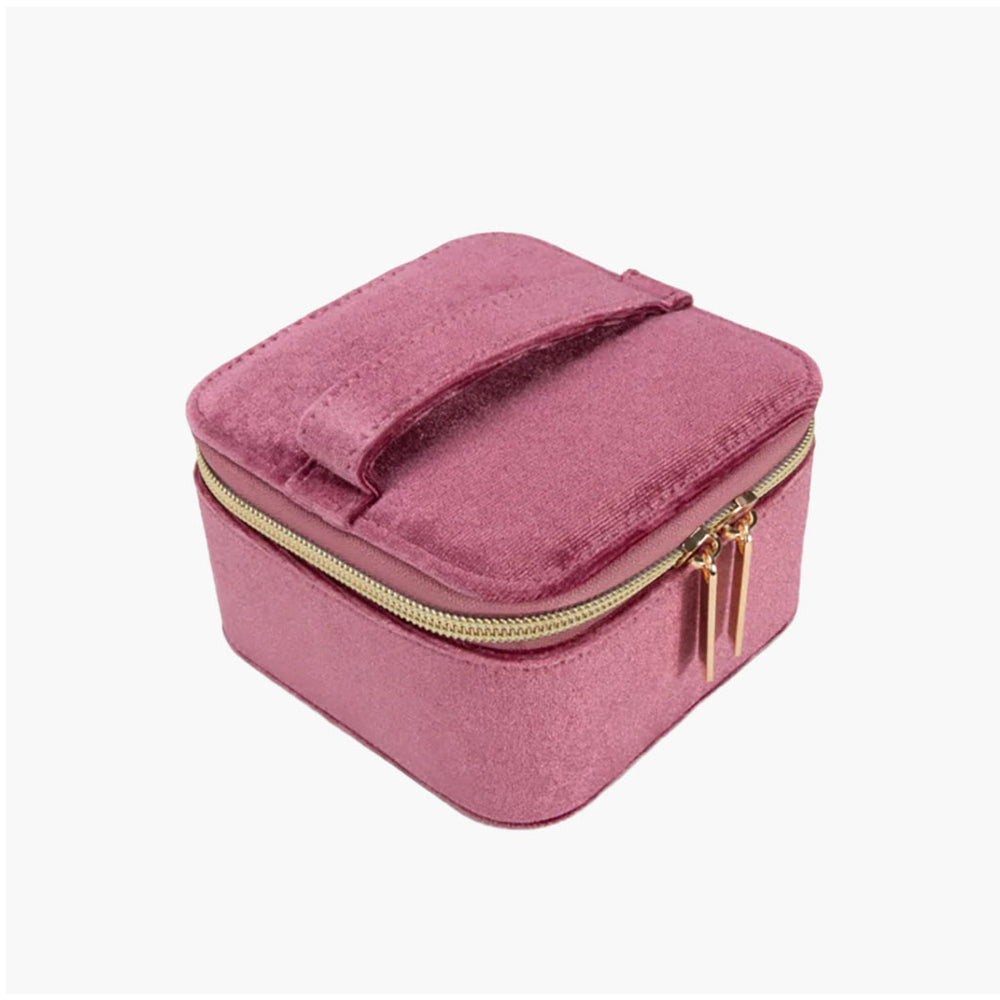 Cube Jewelry Holder - Velvet Berry