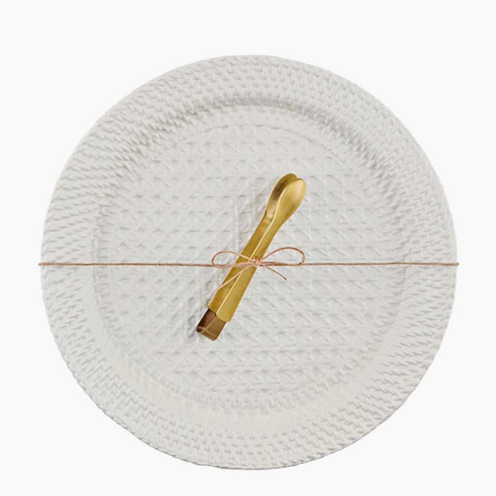 Woven Platter Set