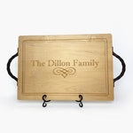 Maple Rectangle Board with Handles