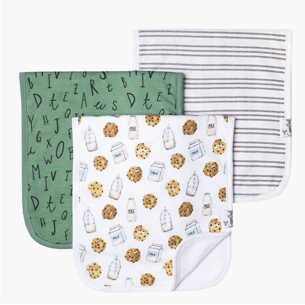 burp cloth set
