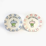 Hand Painted Birthday Plate