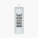 water bottle, tumbler, water bottle with straw, bride water bottle