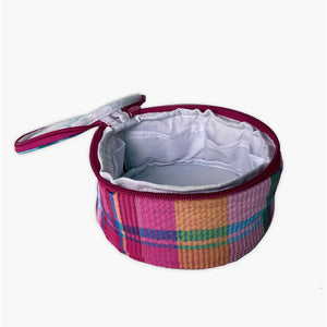 Button Bag - Popsicle Plaid