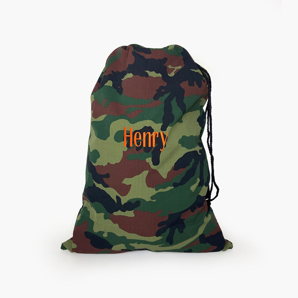 Personalized Catch All Bag - Camo
