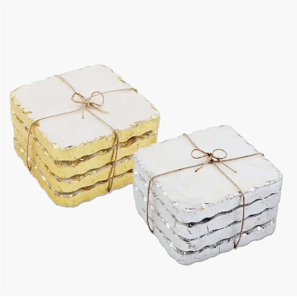 Marble Coaster Set
