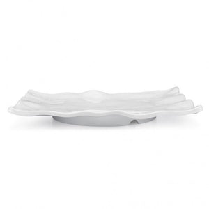 ruffle rectangle melamine platter