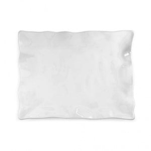 ruffle rectangle melamine platter