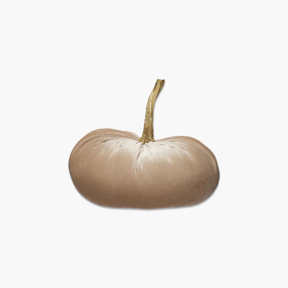 Tan Velvet Pumpkin