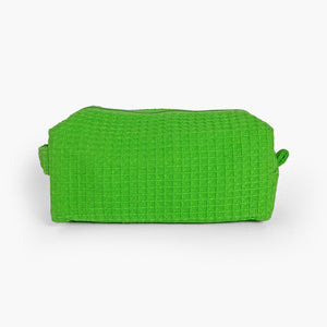Personalized Waffle Weave Cosmetic Bag