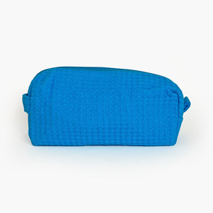 Personalized Waffle Weave Cosmetic Bag