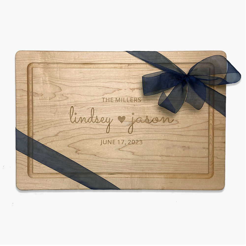 Personalized Maple Wedding Board