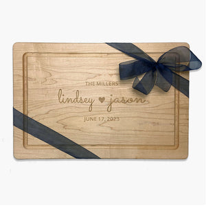 Personalized Maple Wedding Board