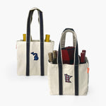 Wine Tote with Appliqued State Icon